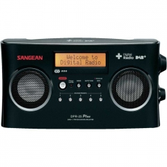 B-Ware Sangean DPR-25 black (Regler an der Seite kleben)